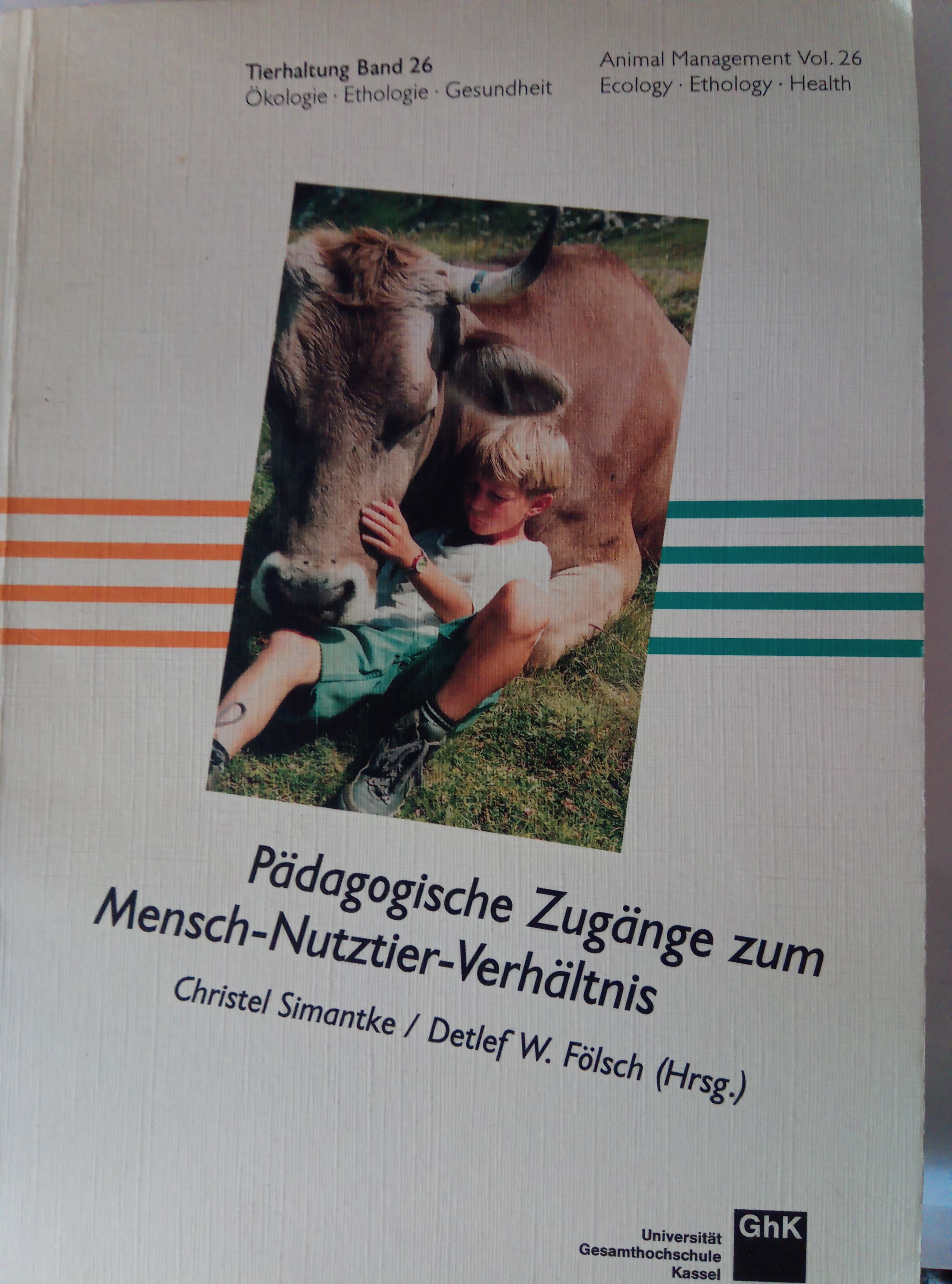 Titelbild Pädagogische Zugänge zum Mensch-Nutztier-Verhältnis